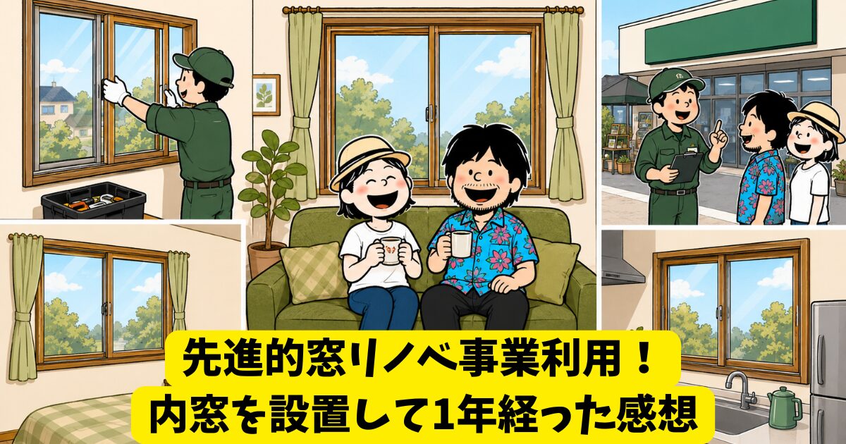 先進的窓リノベ事業利用！