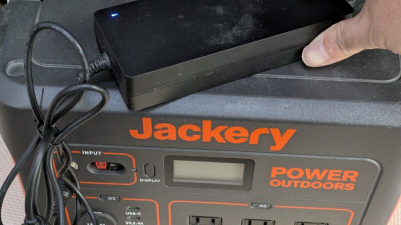 JACKERY1000充電不可